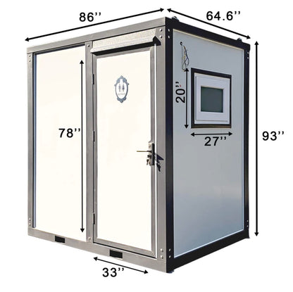 Portable Restroom w/ Shower Style 2