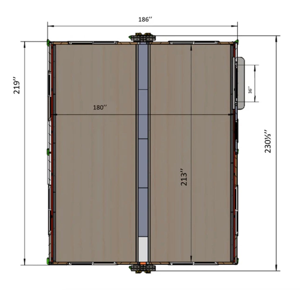 Tiny Home 15ft x 19ft, Expandable Prebuilt Home