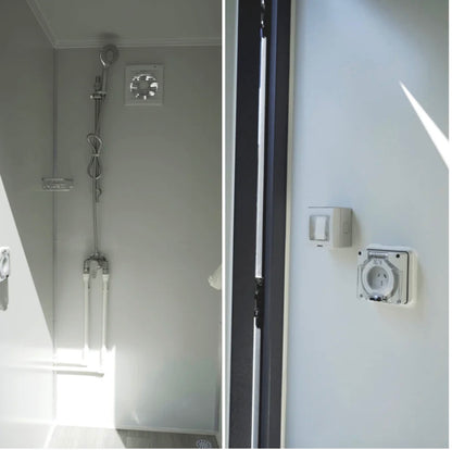 2 Private Mobile Shower Room